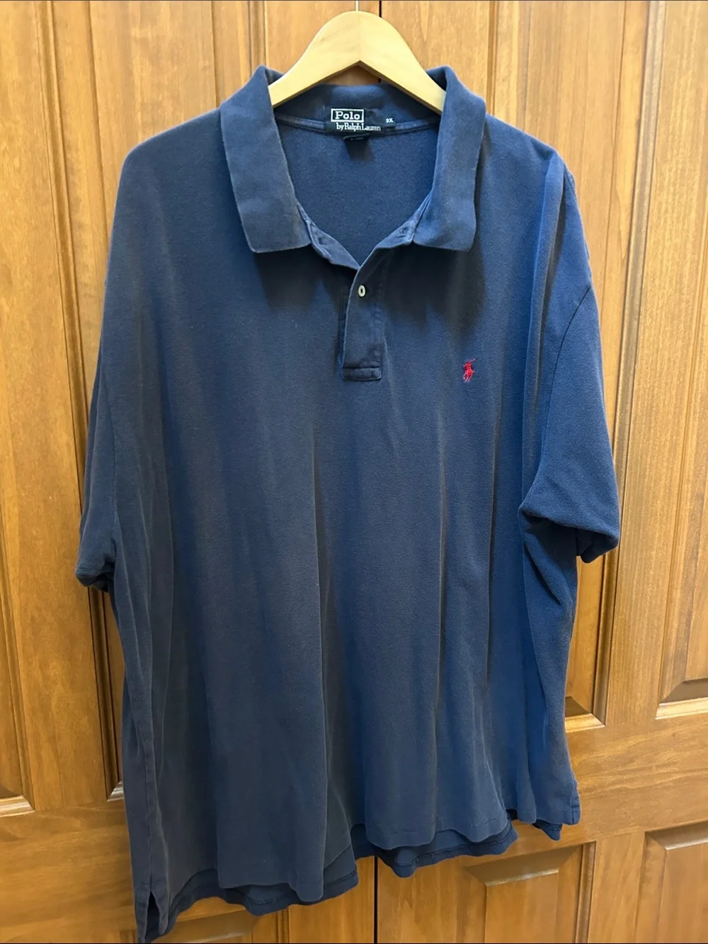 Ralph Lauren Navy Polo with Red Pony Embroidery size 3X